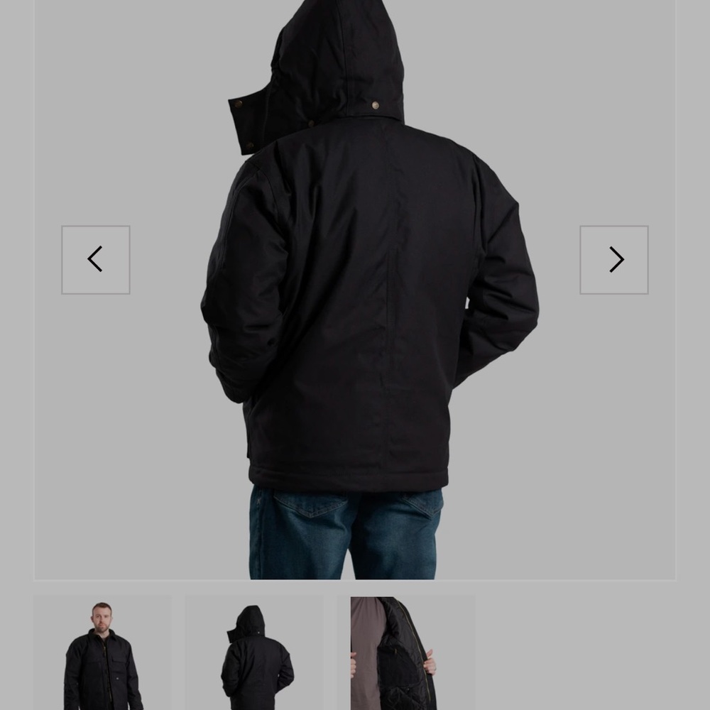 Berne’s IceCap Weatherproof Insulated Hooded Coat